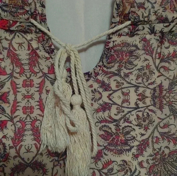 AUW Long Sleeve dress Multicolored size Small - Picture 7 of 8